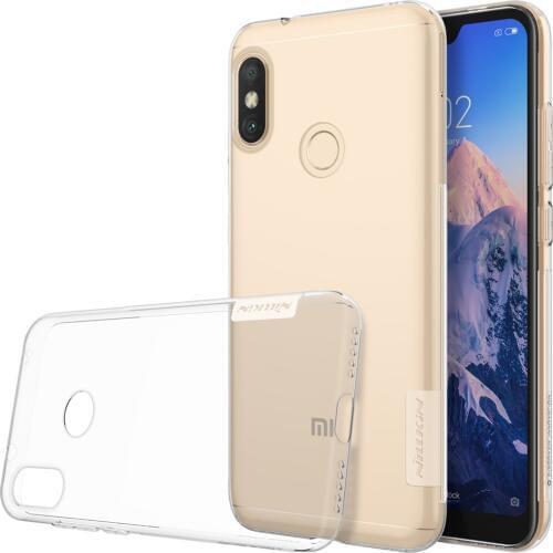 For Xiaomi Mi A2 Lite Case Redmi 6 Pro Cover Nillkin Nature Transparent Clear Soft Silicon TPU Back Cover for Redmi6 Pro