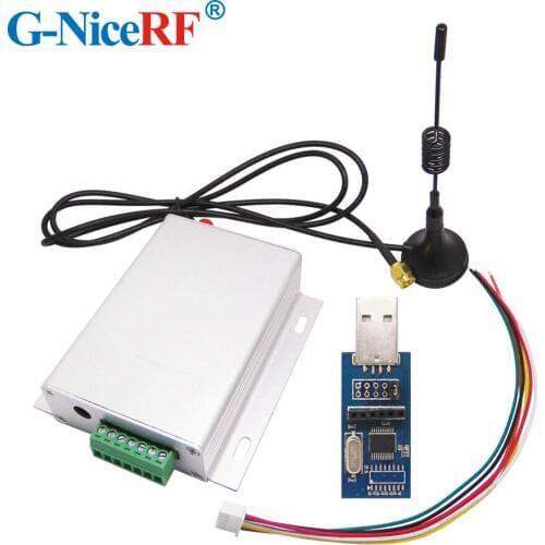 2sets SV6500 433MHz DB9/RS232 Interface 5W 8km Ultra Long Distance & Highly-integrated Uart RF Module|RF Transceiver Module