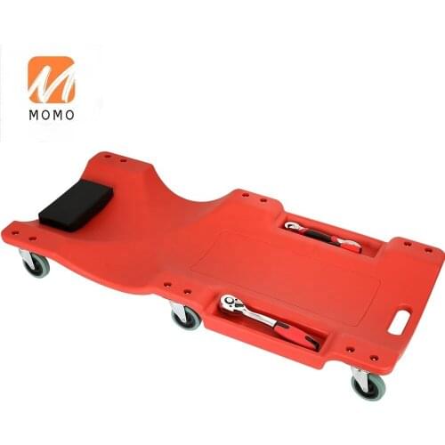 6-Wheel Molded Plastic Creeper Car Roller Seats For Garage Mechanic Creeper Tools 2 Pcs In One Carton