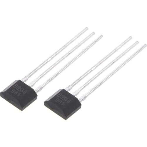 63HA 10PCS 49E Hall Element OH49E Voltage Regulator Hall Effect Sensor Linear Switch