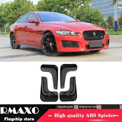 For Jaguar Xe 2016-2017 Mudflaps Splash Guards Front With the color and rear Mud Flap Mudguards Fender Modified special