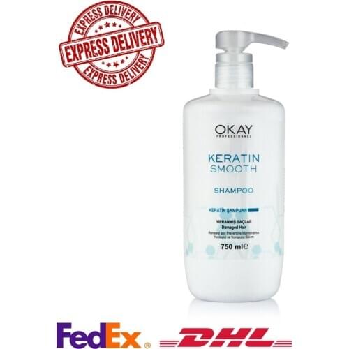 Smooth keratin repair shampoo,750ml Shiny and smooth hair FAST DELIVERY