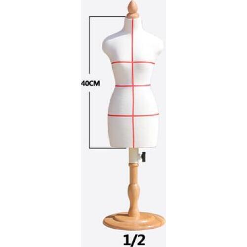1/2 FEMALE woman body mannequin sewing for female clothes,busto dress foam doll stand1:2 scale Jersey bust,minil size 1pc D241