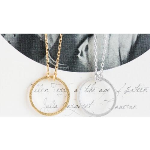 Fashion figure forever circle Pendant Necklace for women gift Free Shipping Wholesale