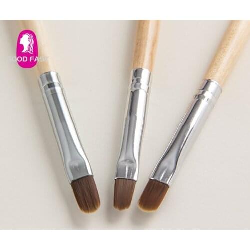 Customizable Sizes Nail Pen Professional Salon Nail Glue Pedicure Nail Gel Tools Accesoires Acrylic Powder Nail Art Brush