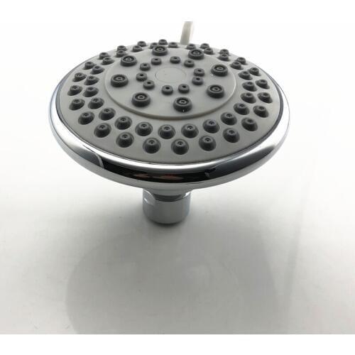 Small Shower Head 360 Degree Rotation Top Spray Rain shower ABS Plastic Chrome Finished Water Saving Bathroom Head Shower 4 inch