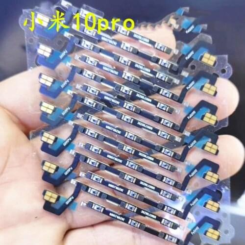 For Xiaomi Mi 10 Pro Original Copy quality Power On off Volume Side Button side button strip Flex Cable