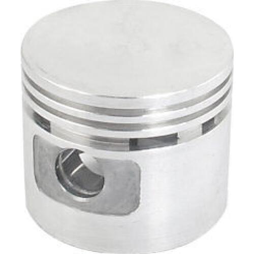 Silver Tone Aluminum Alloy 47mm Dia Engine Air Compressor Piston