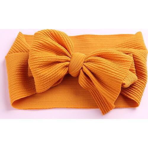 Big Bow Baby Headwrap, Top Knot Baby Girls Headbands, Adjustable Bow Turban headband big bow headband