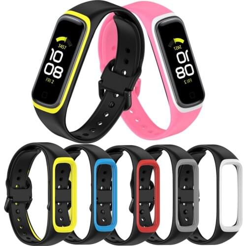 FIFATA For Samsung Galaxy Fit 2 SM-R220 Smart Watch Silicone Sports Watchbands For Samsung Galaxy Fit 2 Wrist Band Accessories
