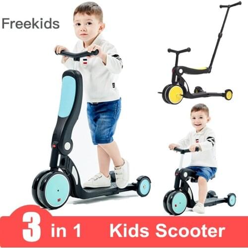 Kids Scooter Car for Kids 2-7 Years Old Skater Surf Scooter Folding 2 in 1 High Quality Scooter Baby Walker Outdoor Toys