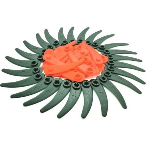 25PCS ABS Plastic Trimmer Replacement Blades for Bosch ART 26-18Li, ART 23-18 Li for Cordless Grass Strimmer Dura Mower