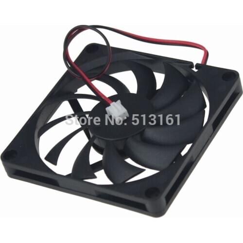 1PCS Gdstime DC 12V 2Pin 80*80x10mm 8cm 80mm Computer Cooling Fan 8010