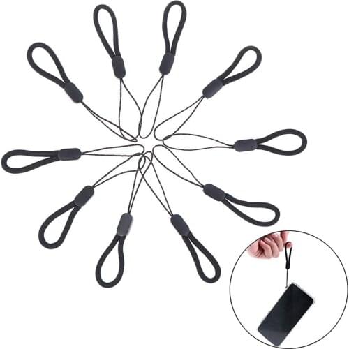 10Pcs New Hot Universal Hand Wrist Mobile Phone Strap Short Lanyard