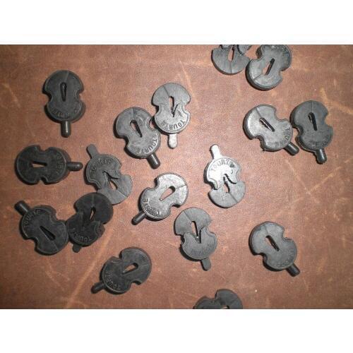 10 PCs Violin rubber mute TOURTE, practice mute