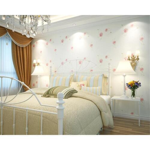 Beibehang wall paper Stylish high fresh pastoral large nonwovens bedroom restaurant background wall papel de parede 3d wallpaper