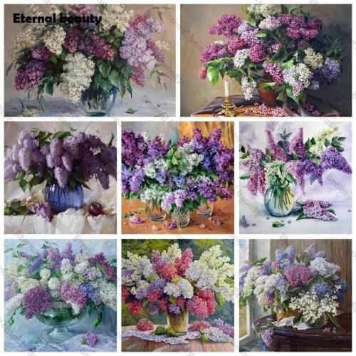 Diamond Mosaic Sale Flowers Rhinestones Wall Pictures Diamond Painting Embroidery Full Drill Floral Rose for Home Wall Art Decor