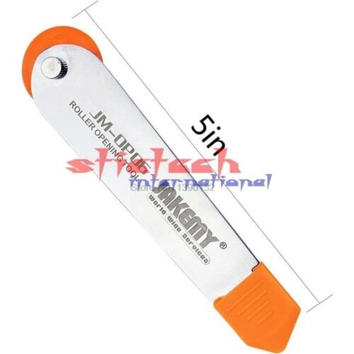 By dhl 200pcs useful JM-OP06 Phone Repair Tools Roller Opening Tools Stainless Steel Tool for iPad Tablet Laptop Hand Tools