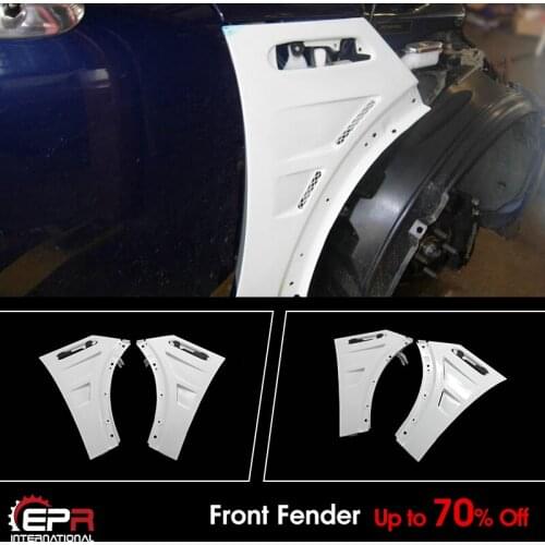 For R50 R52 R53 Mini Cooper S EPA Type FRP Unpainted Front Fender Mudguards Exterior Accessories kits