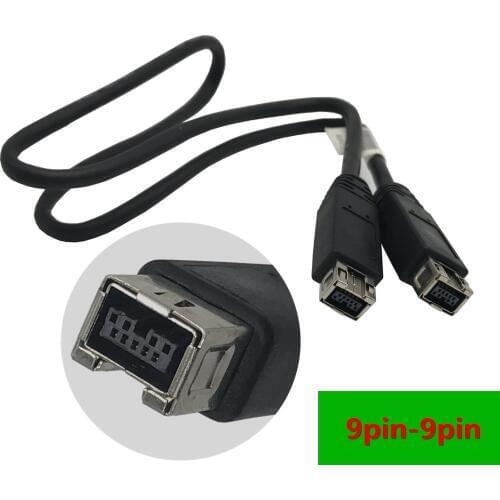 0.7M 9 pin to 9 pin Firewire 800 IEEE 1394b cable IEEE1394B Firewire 9Pin to 9Pin Male to Male connector Cables IEEE-1394b 2FT