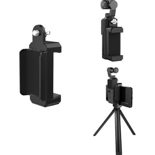 Pocket Camera Phone Clip Adapter Compatible with selfie stick tripod for FIMI PALM Pocket Camera Accessories