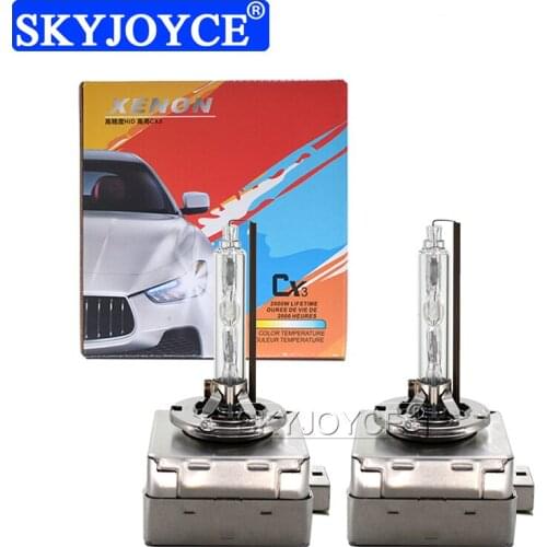 SKYJOYCE 2021 New OEM 2PCS 35W D1S D2S D3S D4S 55W Xenon HID Bulbs Car Headlight Replacement HID Lamps 4300K 5000K 6000K 8000K