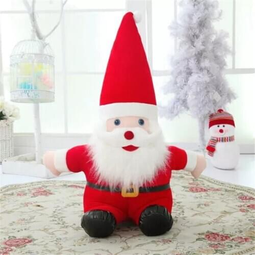 20CM-60CM Dolls Cute Santa Claus Navidad New Year Gifts Christmas Decor For Home