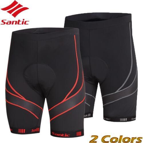 SANTIC Men Cycling Shorts Mountain Bike Shorts Quick-dry 3D Padded Cushion Breathable Riding Bicycle Sports Downhill Shorts