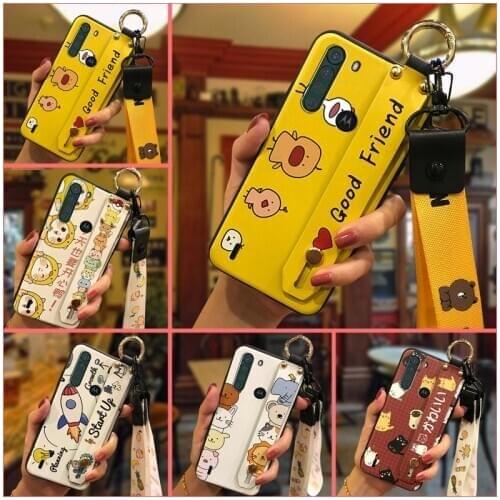 Silicone Soft Phone Case For MOTO One Fusion Back Cover Durable Cover Fashion Design Cartoon