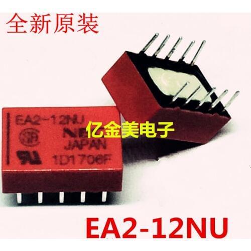 The new original EA2-12NU relay two open two closed 1A 10 feet 12VDC