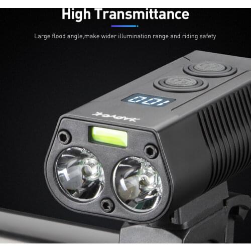 New Bicycle Light LED Front LampCycling Portable Light Safety Warning USB Rechargeable Waterproof Bike lantern Bike Accessories