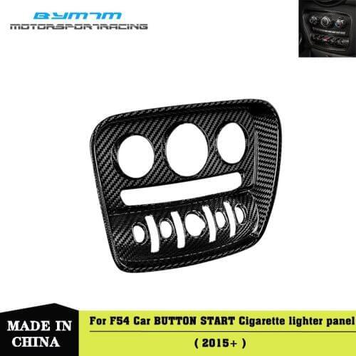 Dry Carbon fiber Air conditioning operation button panel For MINI F54