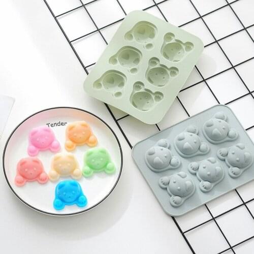 Cat Silicone Cake Mold DIY Soap Chocolate Molds Ice cube Tray Ice Cream Maker
