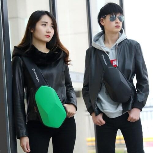 New Multifunction Side Bag for Men External-USB Charging Shoulder Single-Strap Backpack Waterproof Short Trip Chest Bag Mens Bag