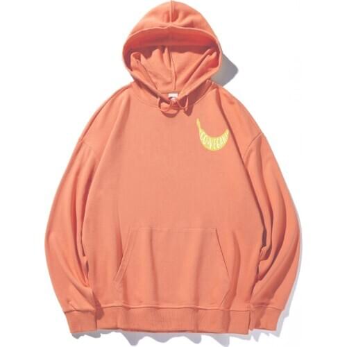 Vegan Jumper Banana Letters Print Hoodies Casual Tops Aesthetic Clothes Fashion Unisex Oversized Sweatshirts Sueter Para Mujeres