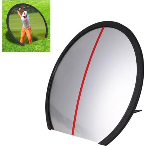 Practice Golf Driving Range Full Swing Mirror Posture Correction Mirror Golf Training Aid Golf Practice Accessories New Style