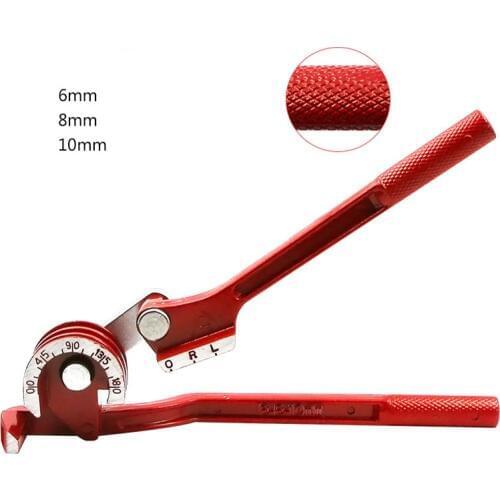 180 Degree Combination Tube Bender 3-in-1 Tube Bender Pipe Bending Tool Metric 6mm 8mm 10mm Inch system 1/4 5/16 3/8