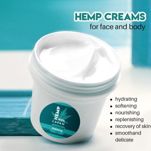 40g Hemp cream Hemp Seed Oil Cream Repair Nourishment Moisturizing Cream Skin care beauty products skin care products