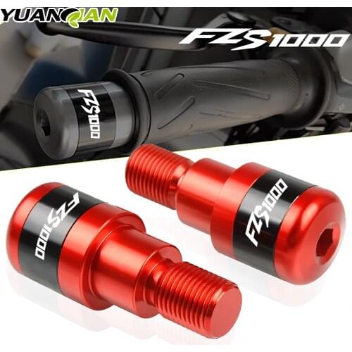 For YAMAHA FZS 1000 FZS1000 FAZER 2000-2005 Motorcycle Aluminum Handlebar Grip End Weights Anti Vibration Silder Plug FZS1000
