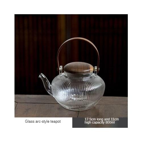 Japanese style teapot, glass teapot, teapot, flower teapot, single pot, tea kettle, steaming tea, tea maker