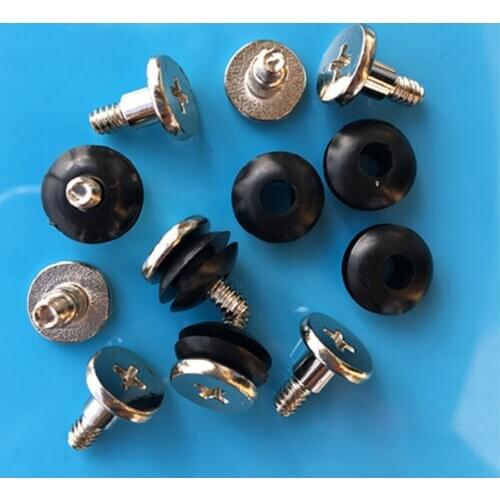 20pcs Computer Case Shockproof Screws Shockproof Screws + Shock Absorption 3.5-inch HDD Shock Absorption Screws