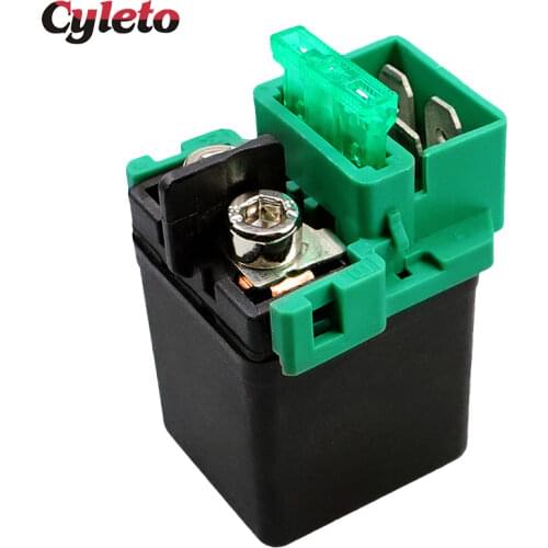 Cyleto Starter Relay Solenoid for HONDA VT1100 SHADOW SABRE SPIRIT AERO 97-07 VT125 VT750 Shadow 97-04 VTR1000 Firestorm 97-03