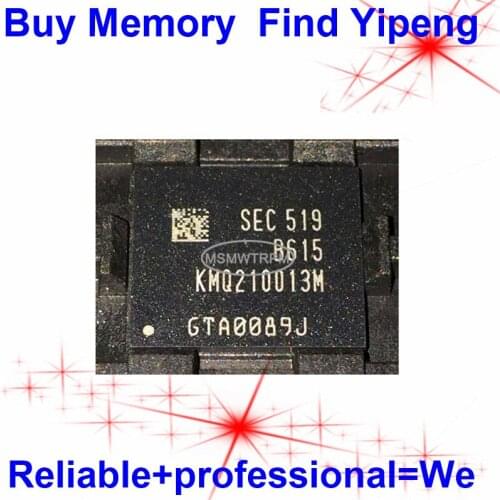 KMQ210013M-B615 BGA221Ball EMCP 32+16 32GB Mobilephone Memory New original and Second-hand Soldered Balls Tested OK