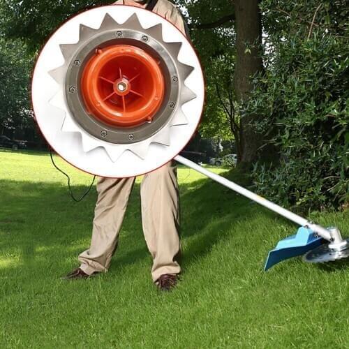 Double Head Grass Cutter Weeding Carbide Brushcutter Electric Garden Trimmer Head Strimmer Mower Blade for Lawn Mower