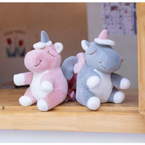 Cartoon Unicorn Plush Toys Kawaii Backpacks for Little Girl Cute Fashion 3D Toy For Children High Quality Kids Gift
