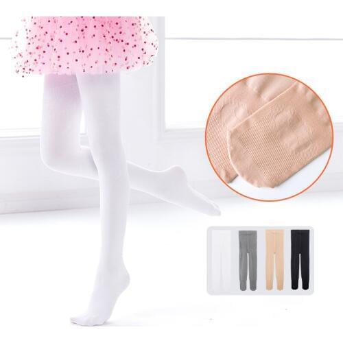 Girls Toddler Ballet Tights Nonslip Dance Stockings Seamless Soft Ballet Pantyhose for Girls Kids