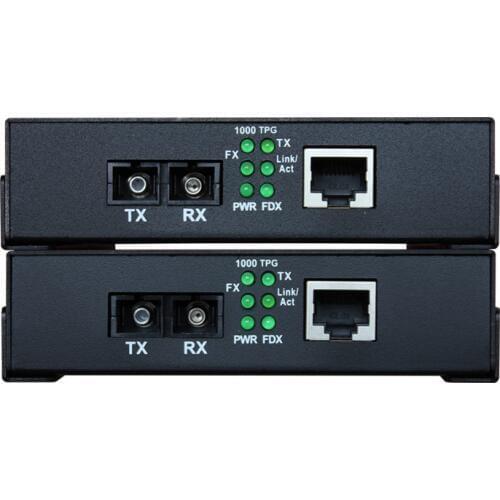 Linsn SC801 single-mode fiber optical tranciver 110V～230V power supply 20km singlemode transmission for concert video screen