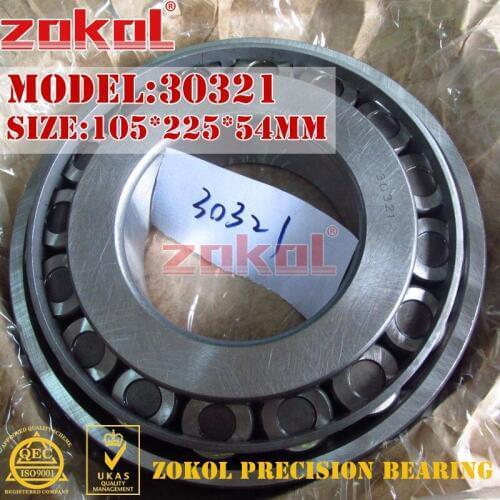 ZOKOL bearing 30321 7321E Tapered Roller Bearing 105*225*54mm