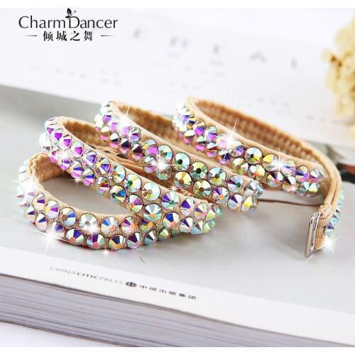 New belly dance belt hand-made drill chain washable anti allergic waist chain accessories YL042