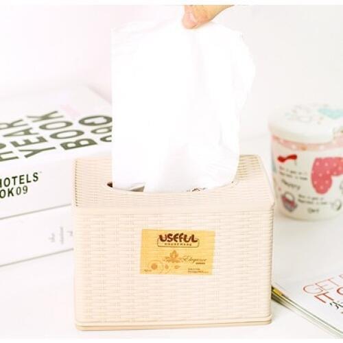 Simple Pastoral style tissue boxes 17*11.5*11CM Free shipping